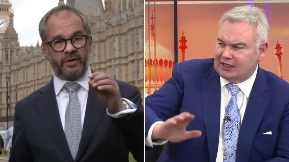 Paul Scully and Eamonn Holmes