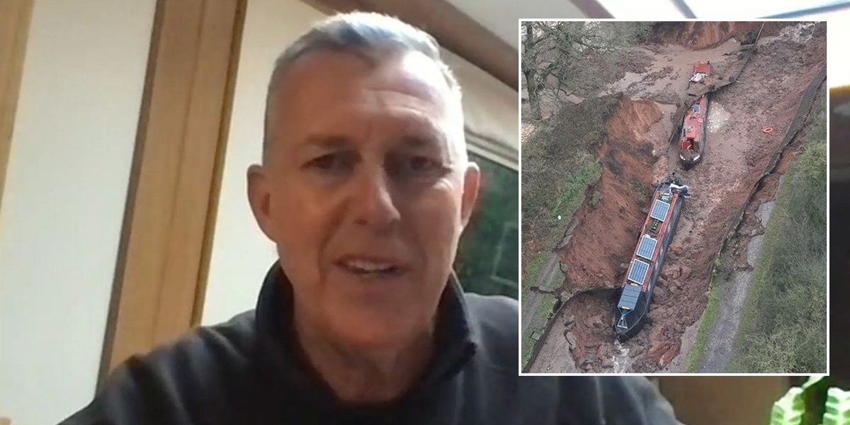 Shropshire narrowboat resident recalls horror as huge 50-metre sinkhole almost claimed his home ‘It was really scary!’ Shropshire narrowboat resident recalls horror as huge 50-metre sinkhole almost claimed his home ‘It was really scary!’