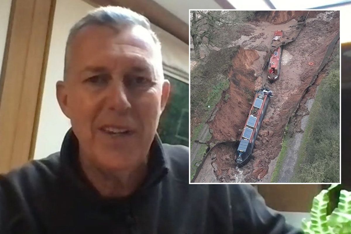 Paul Smith-Storey, canal sinkhole