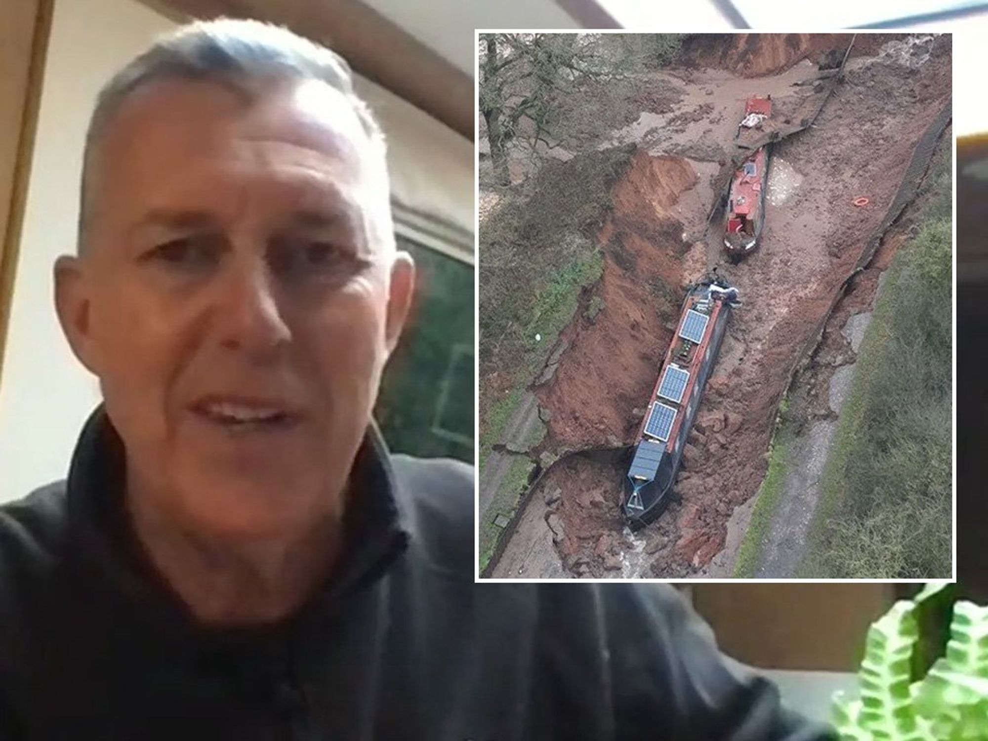 Paul Smith-Storey, canal sinkhole