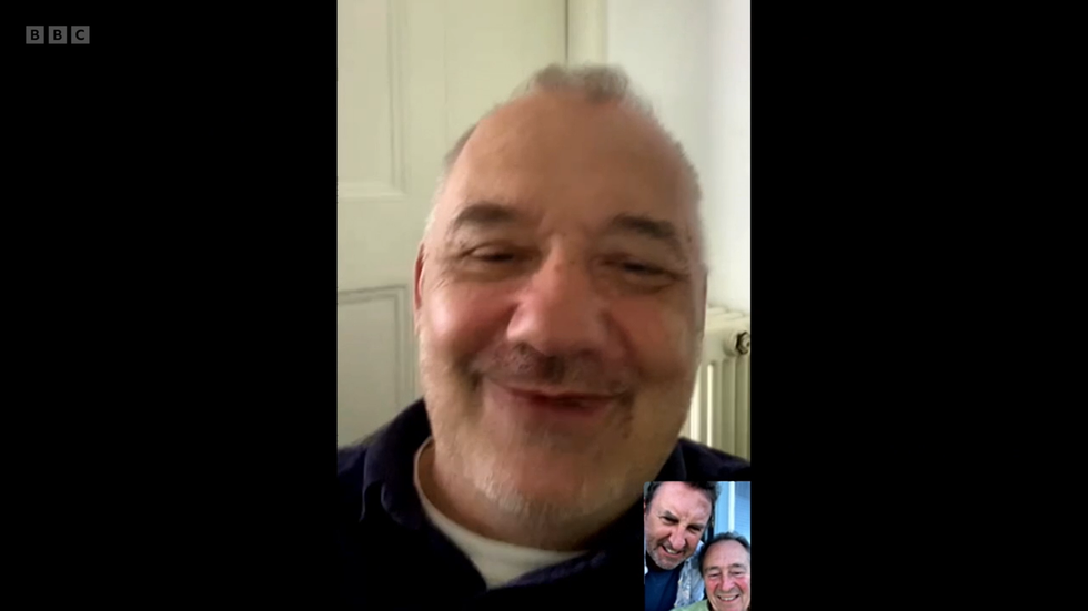 Paul Whitehouse and Lee Mack