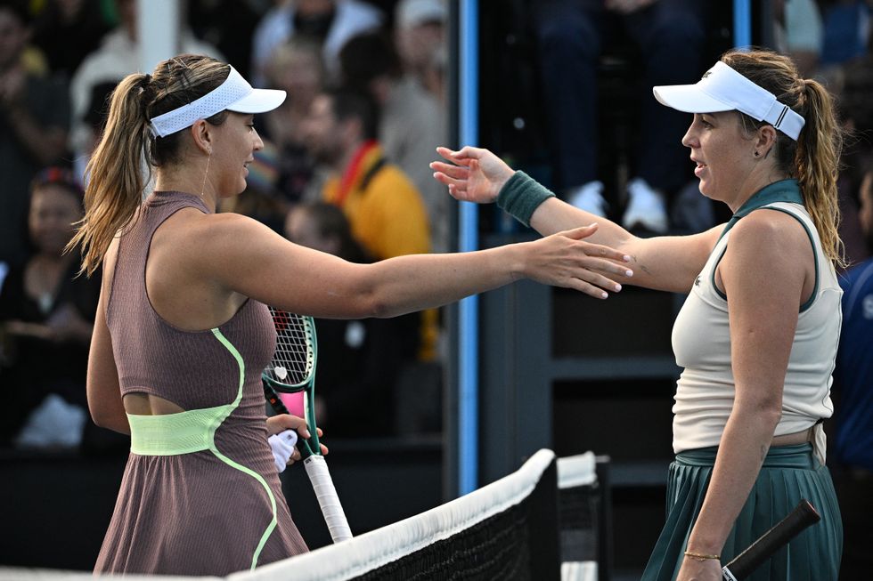 Paula Badosa and Anastasia Pavlyuchenkova