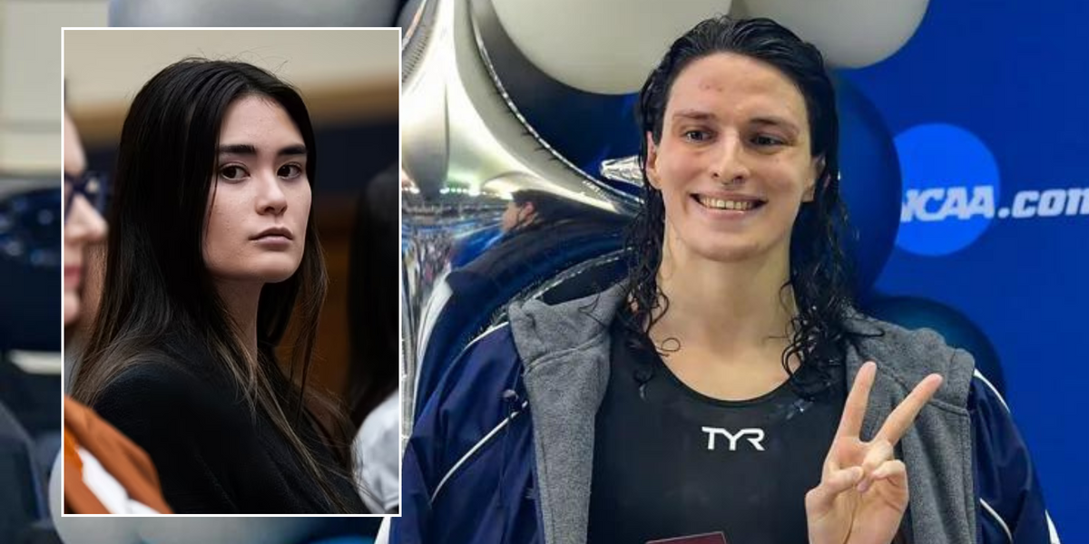 NextImg:Female swimmer DEMANDS apology after being 'forced to undress' with trans teammate