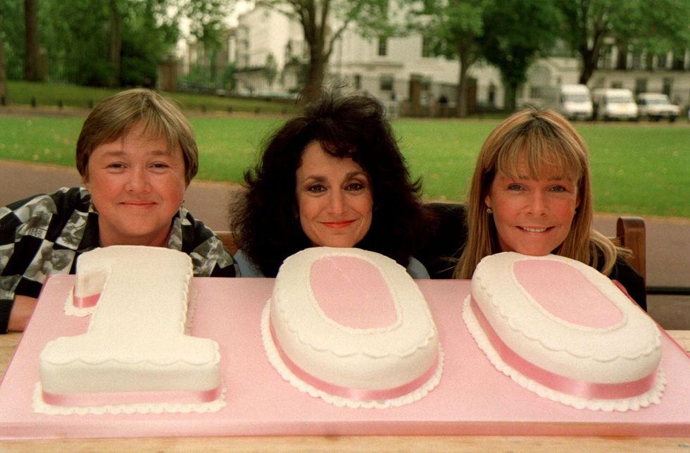 Pauline Quirke and Lesley Joseph