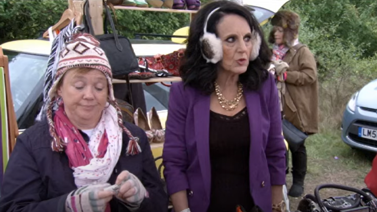 Pauline Quirke and Lesley Joseph