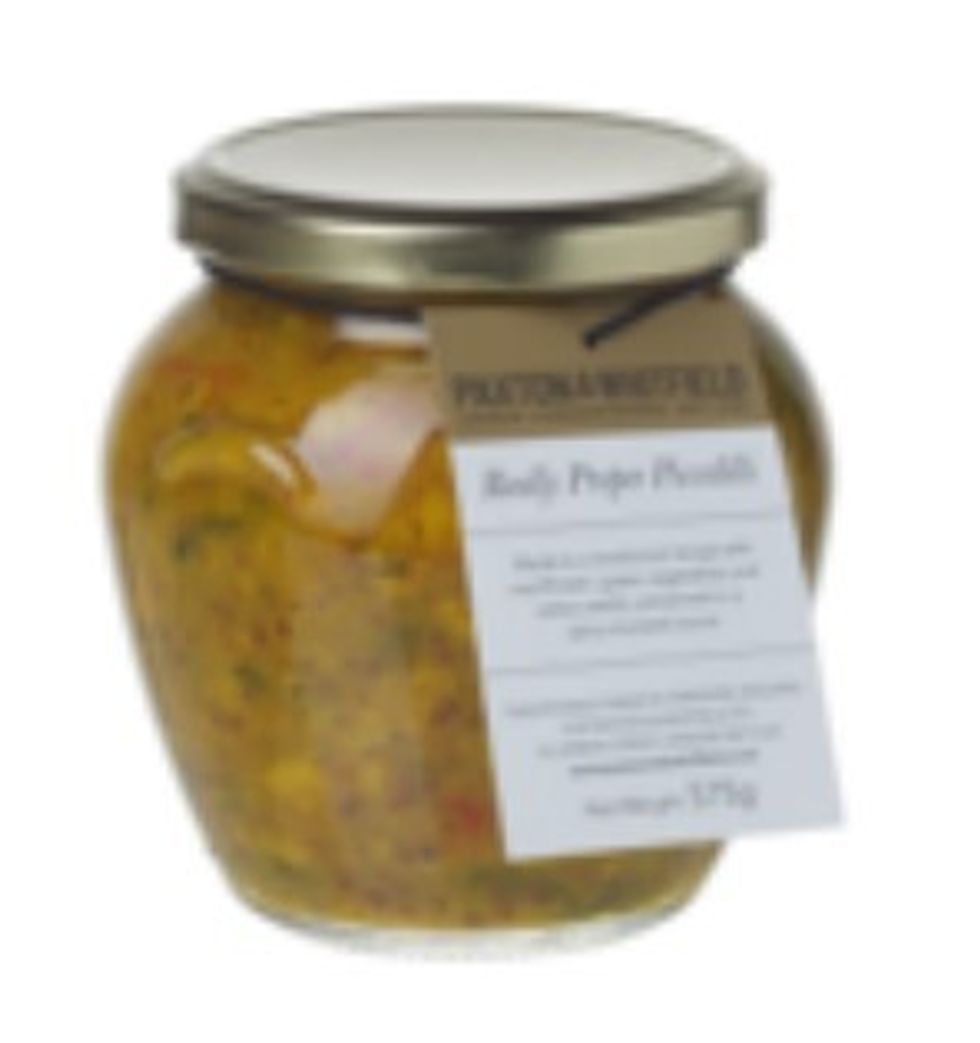 Paxton & Whitfield Really Proper Piccalilli Orcio Jar