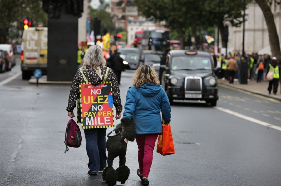 Pay-per-mile car tax protest