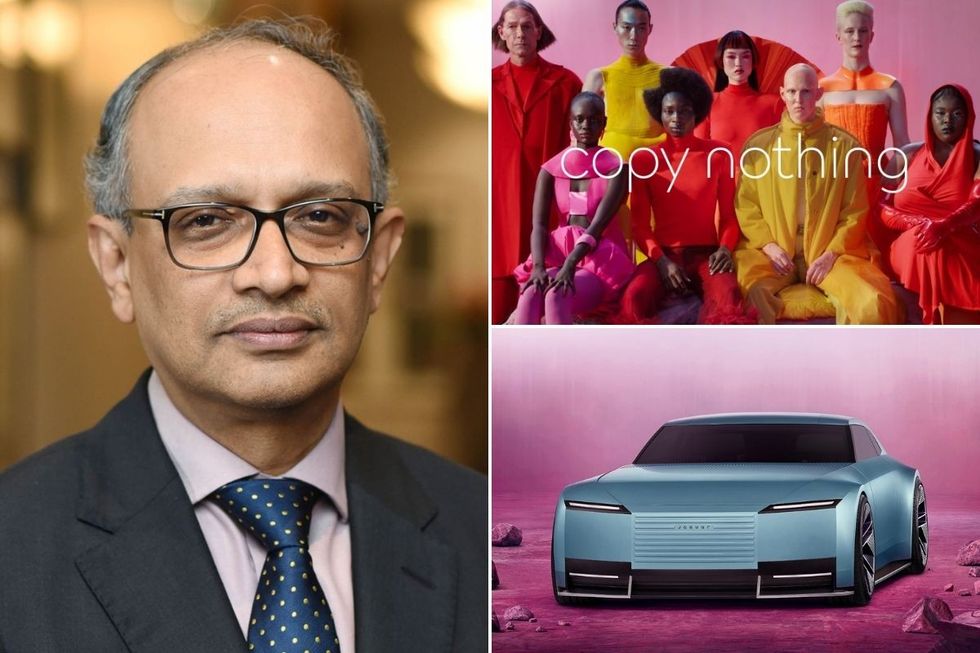 PB Balaji, Jaguar's Copy Nothing advert and the Jaguar Type 00 electric vehicle