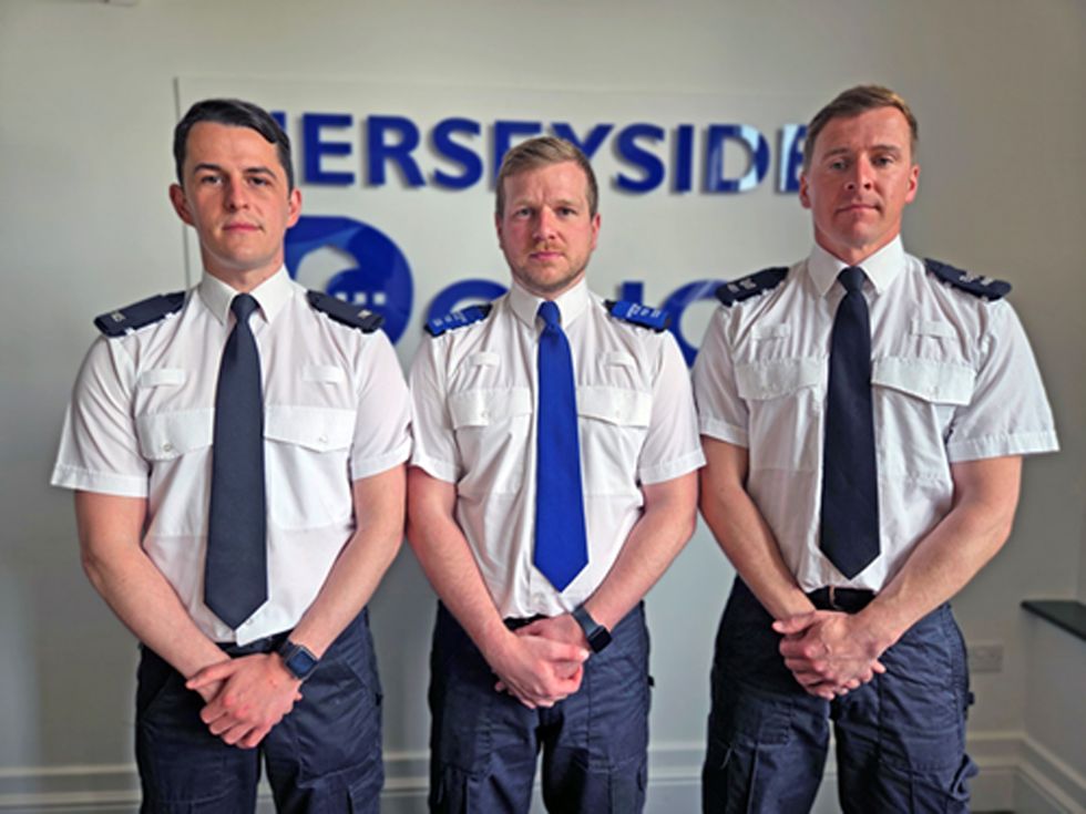 PC Luke Holden, PCSO Tim Parry and PS Greg Gillespie (left to right)