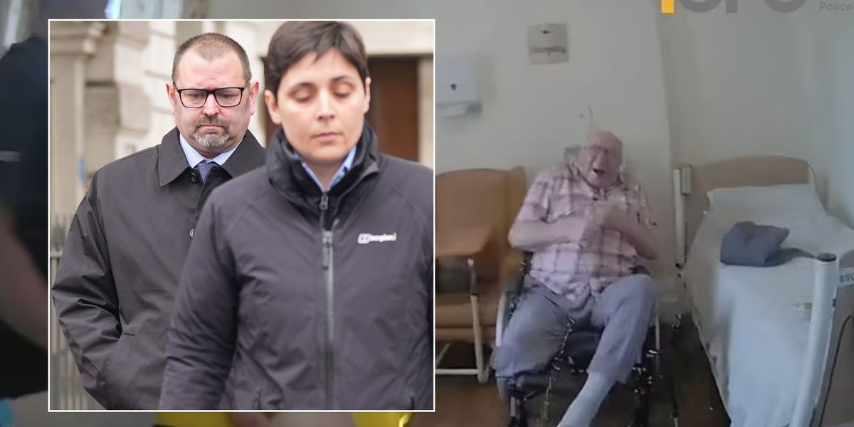 NextImg:Watch the moment pensioner, 92, pepper sprayed, tasered and hit with baton in horror care home police attack