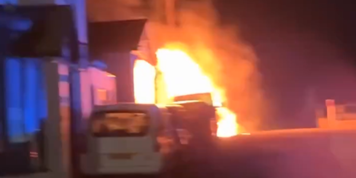 NextImg:Peacehaven mosque set alight by two arsonists in 'hate crime' attack