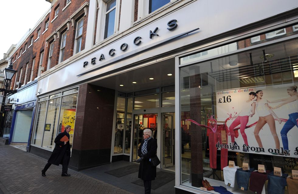 Peacocks store
