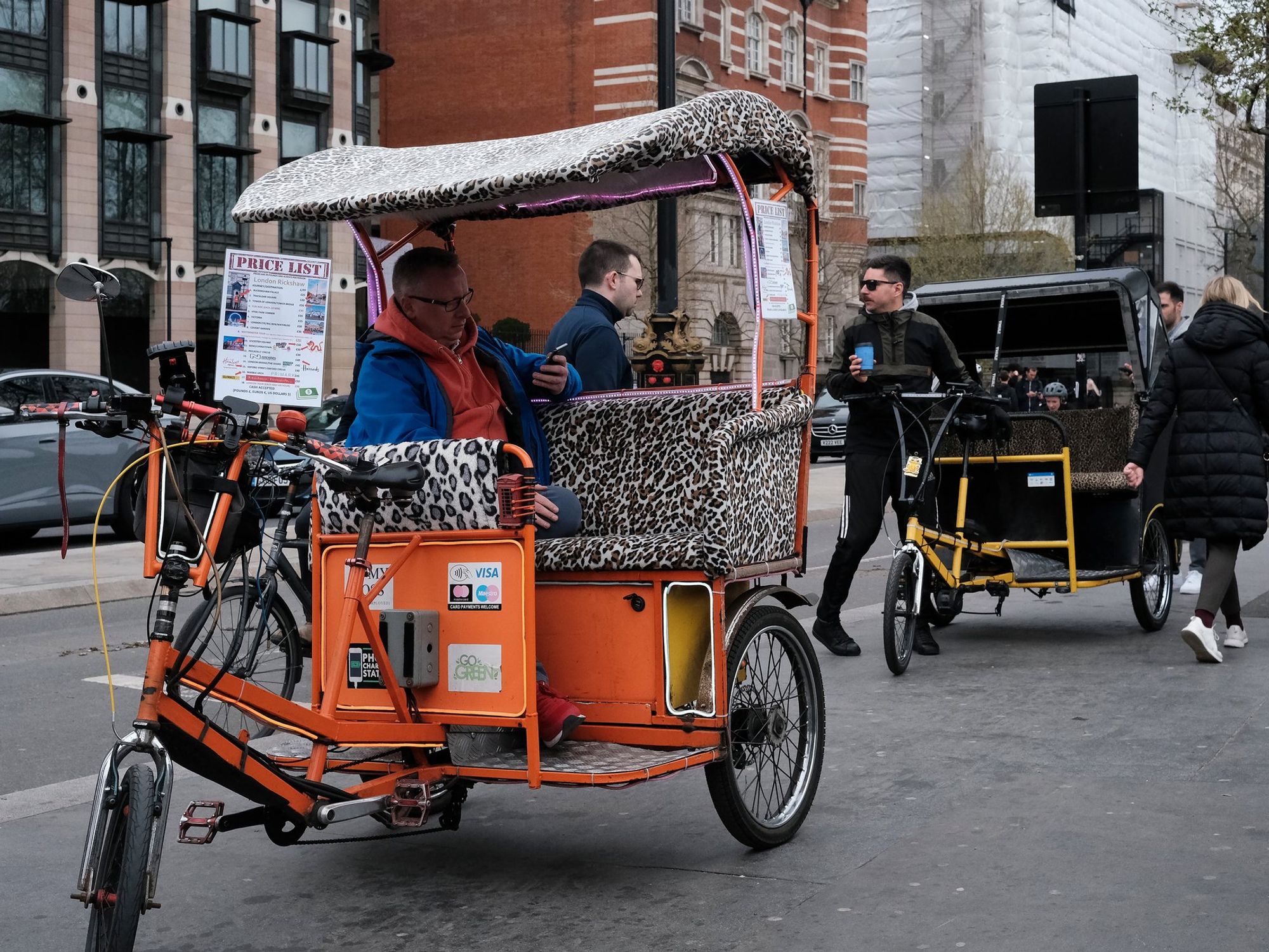 Pedicab in London