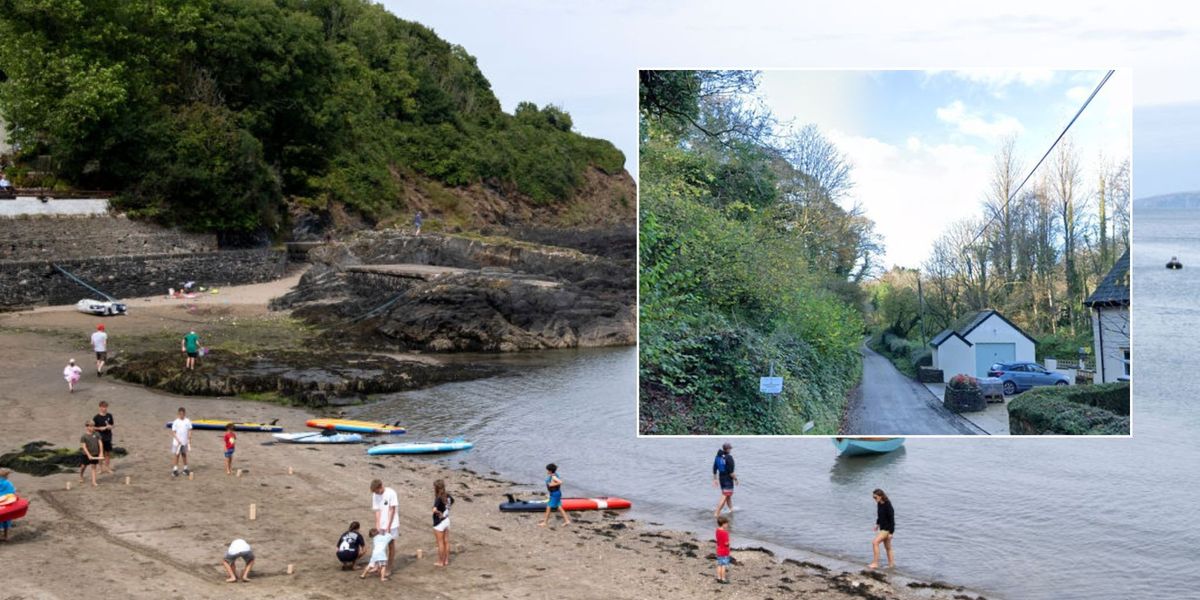 NextImg:Council row erupts as travellers eye-up building mega-pitch on tiny Welsh beauty spot