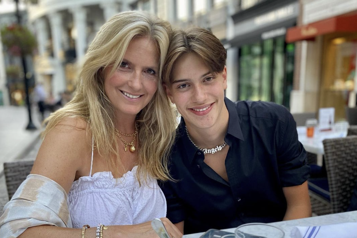 Penny Lancaster and Alastair Stewart