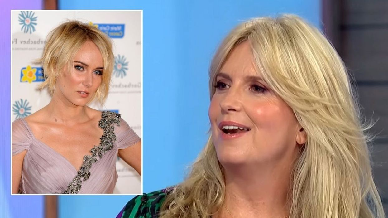 Penny Lancaster and Kimberly Stewart