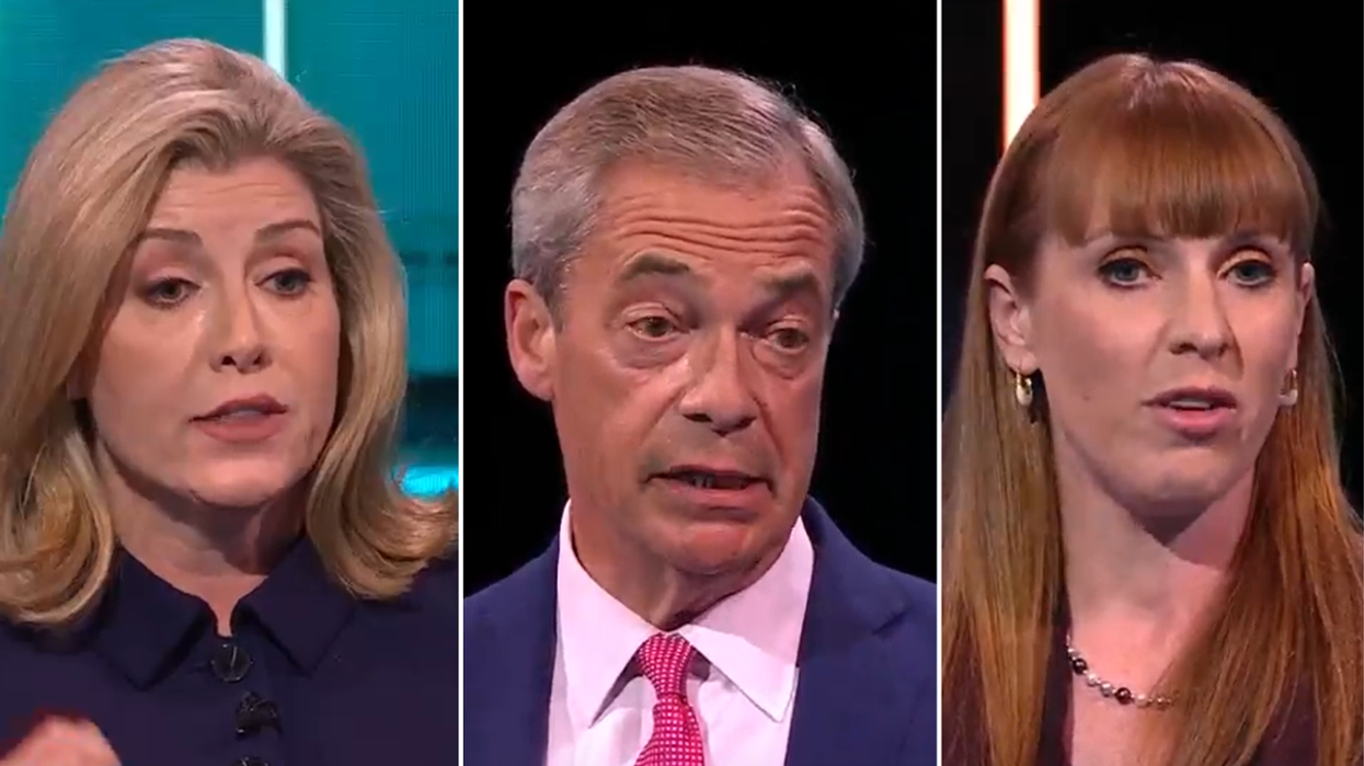 Penny Mordaunt, Nigel Farage, Angela Rayner
