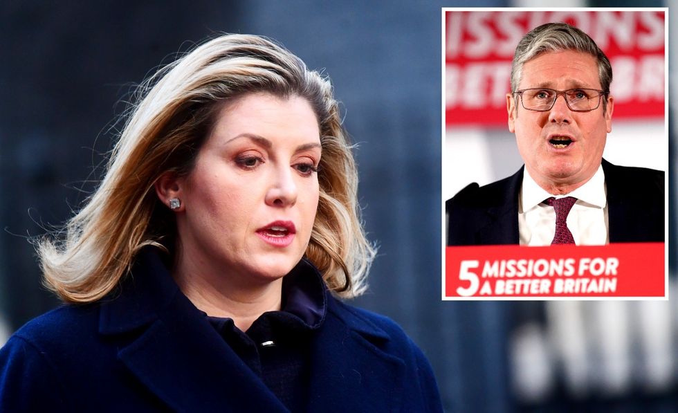 Penny Mordaunt /Starmer