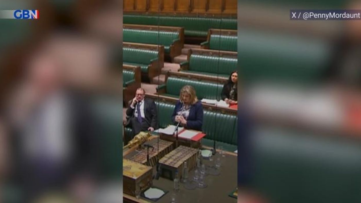 'Show respect!' Penny Mordaunt in brutal swipe at SNP over failure to sing National Anthem