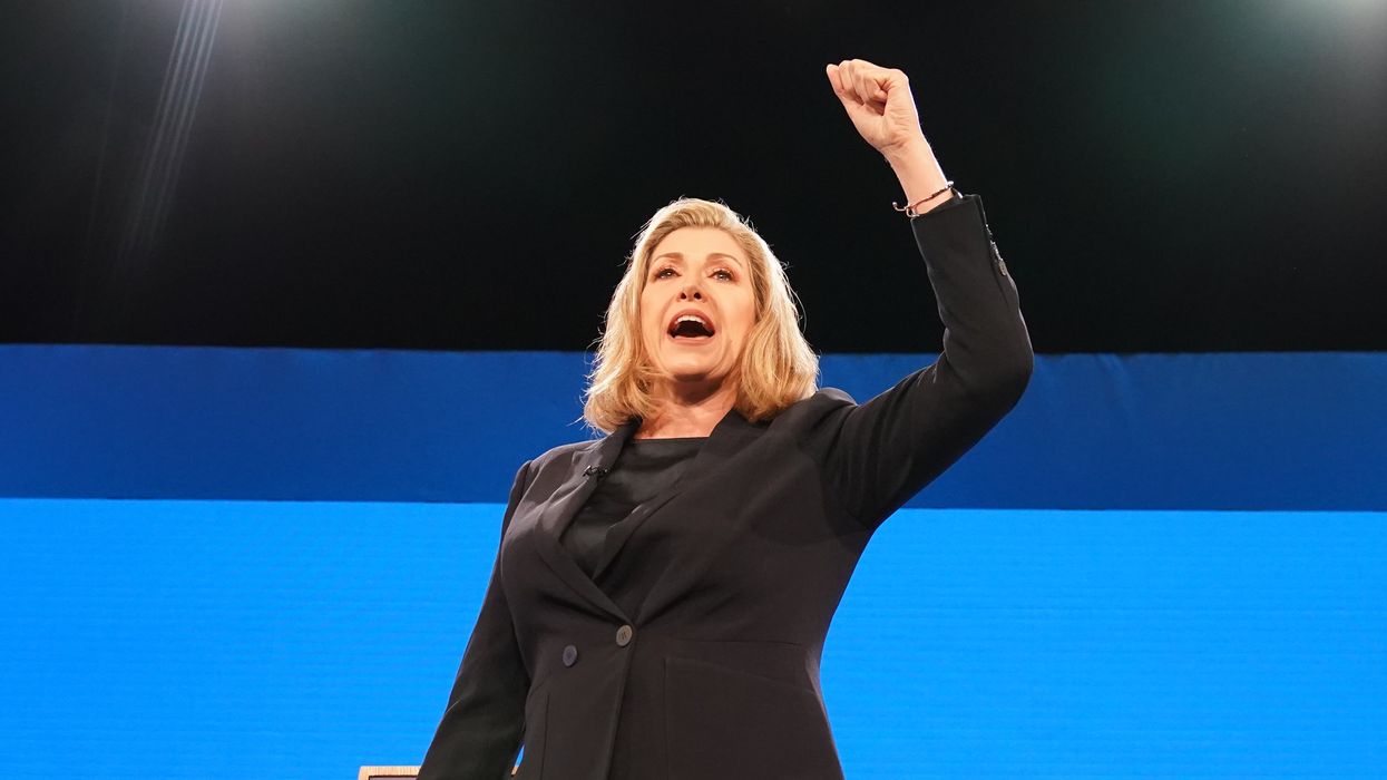 Penny Mordaunt channels Margaret Thatcher as she delivers roaring speech to Tory conference
