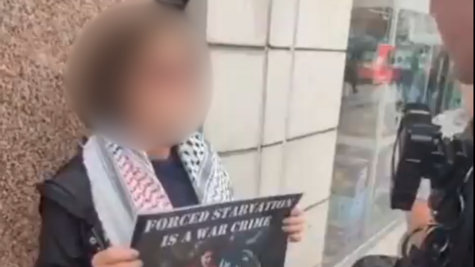 Pensioner arrested pro-Palestine Twitter