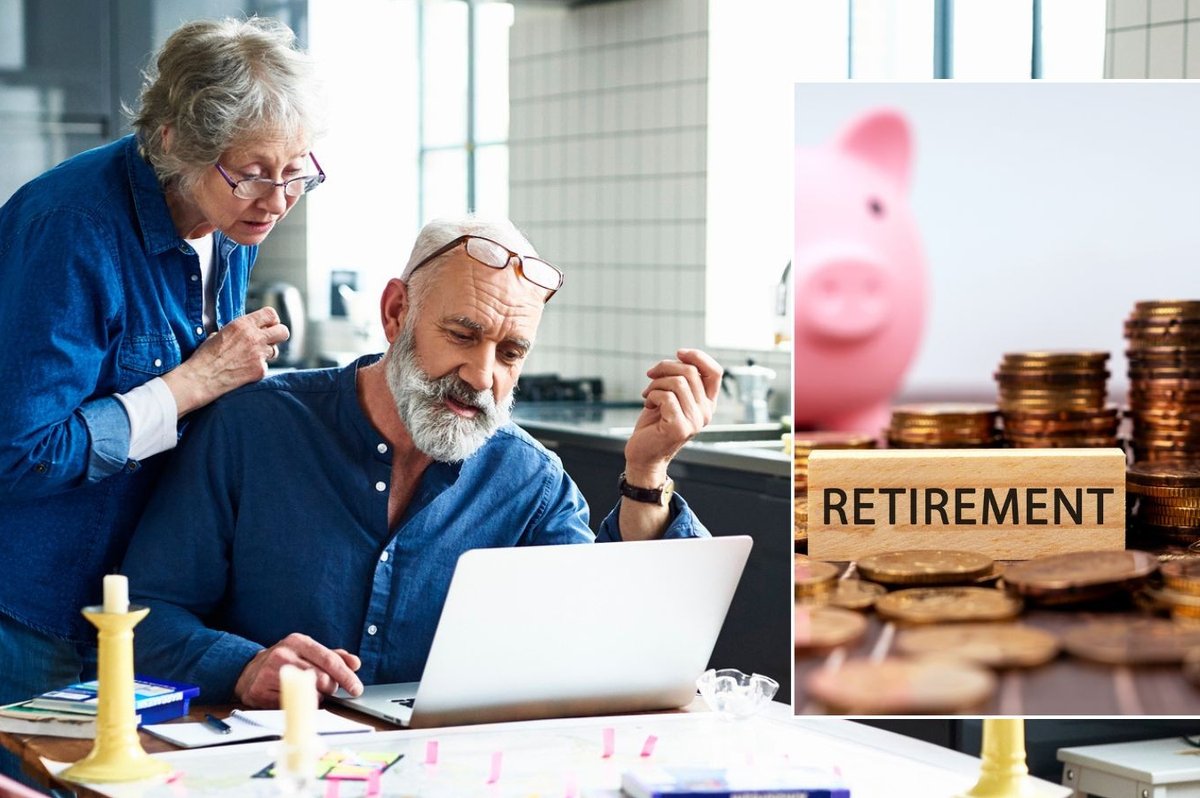 Pensioner couple and retirement savings