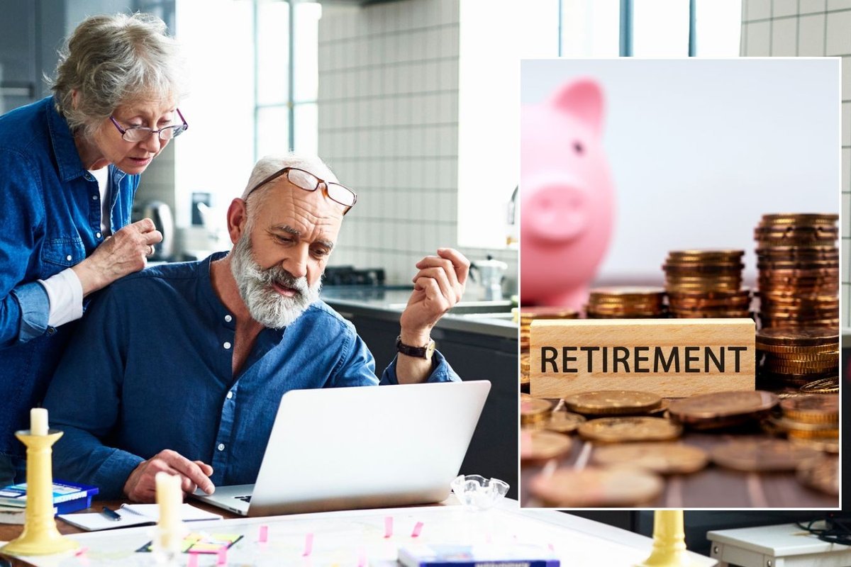 Pensioner couple and retirement savings