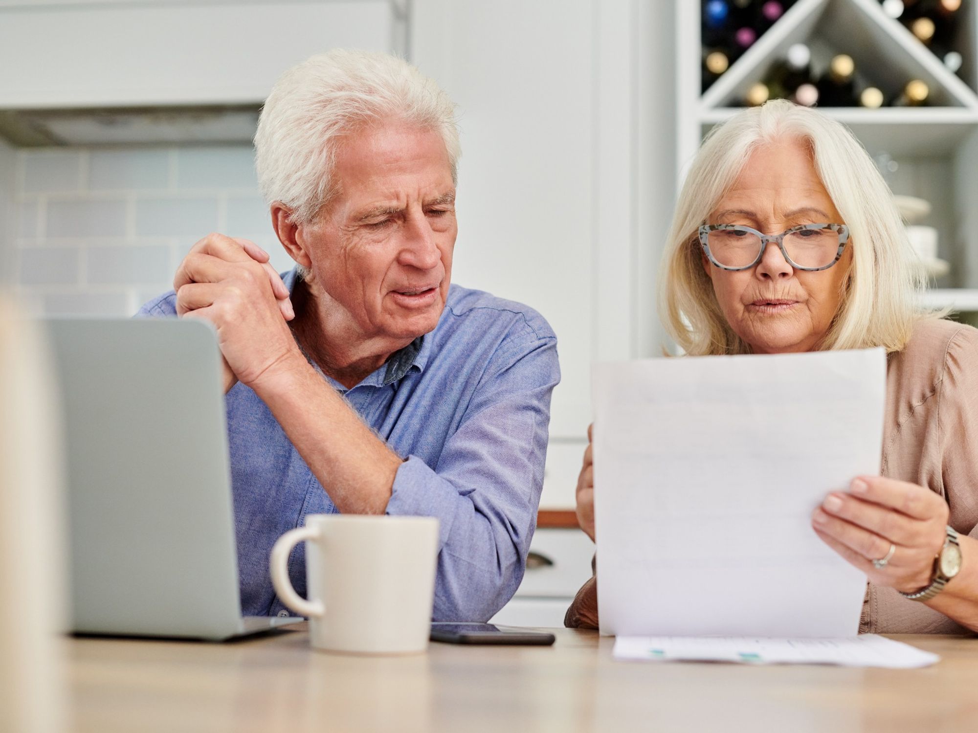 Pensioner couple