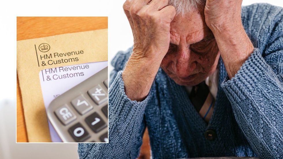 Pensioner in distress