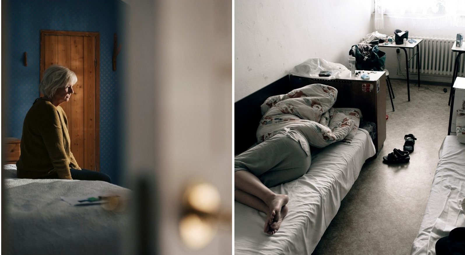 Pensioner in student accommodation