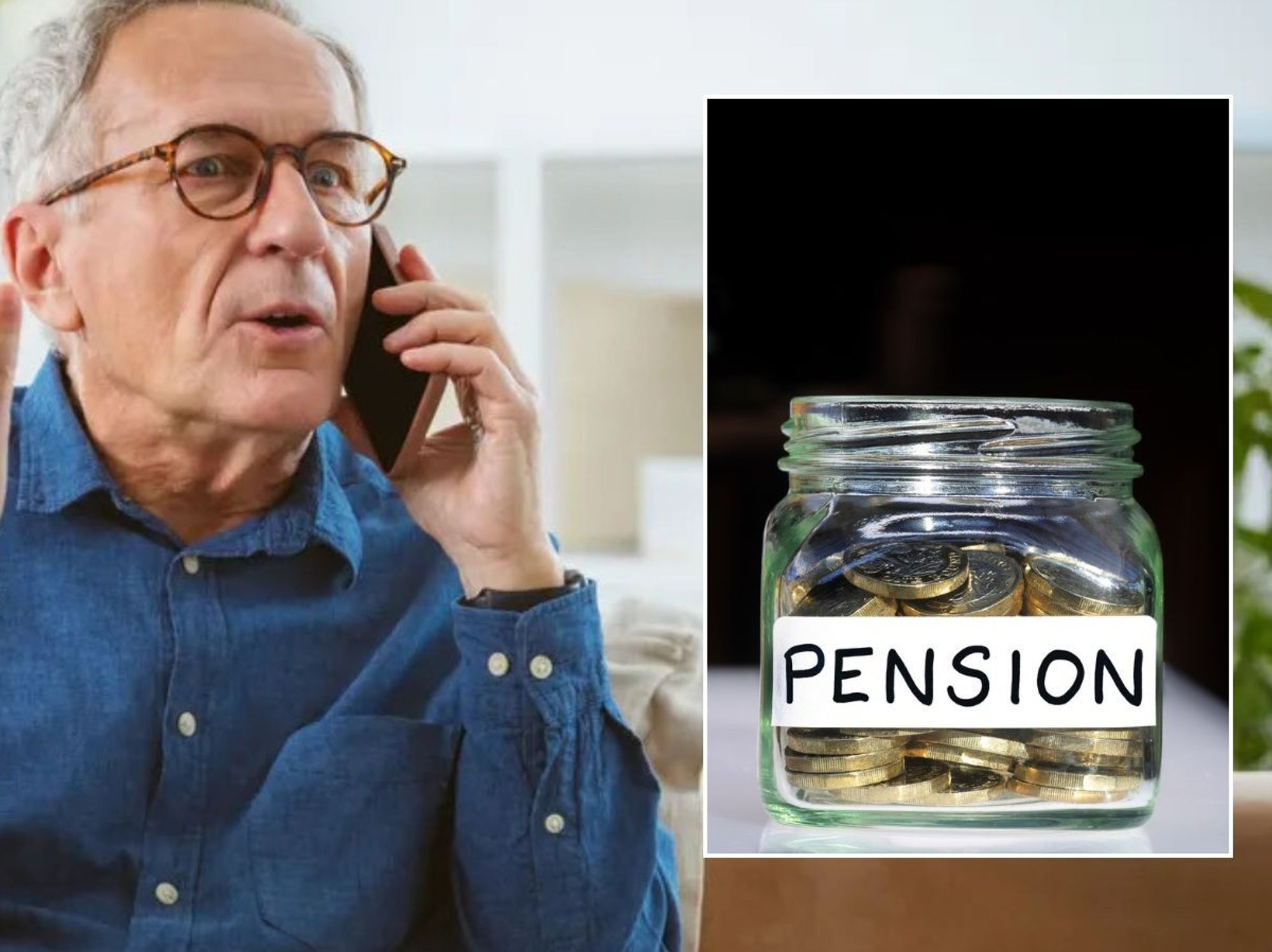 Pensioner worried and pension pot