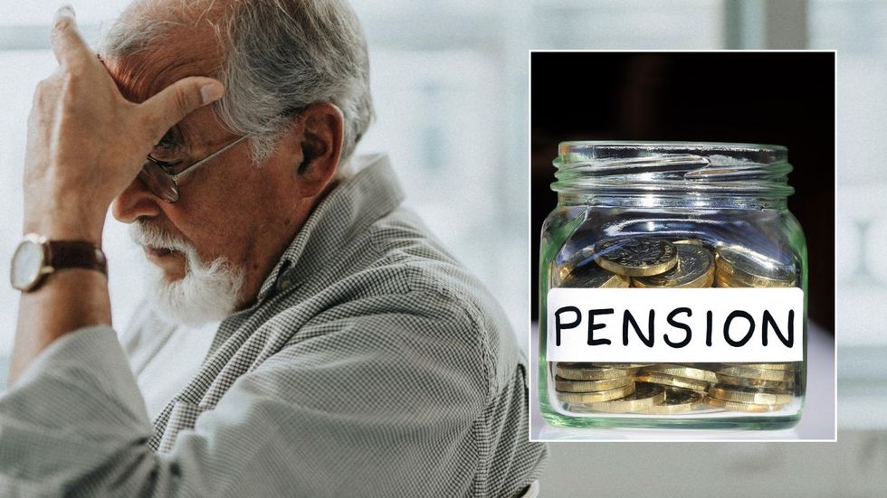 Pensioner worried and pension pot