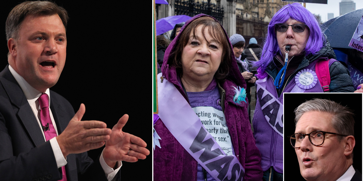 NextImg:Ed Balls SLAMS Labour’s WASPI betrayal in devastating tirade: “They can't blame Sue Gray for this!”
