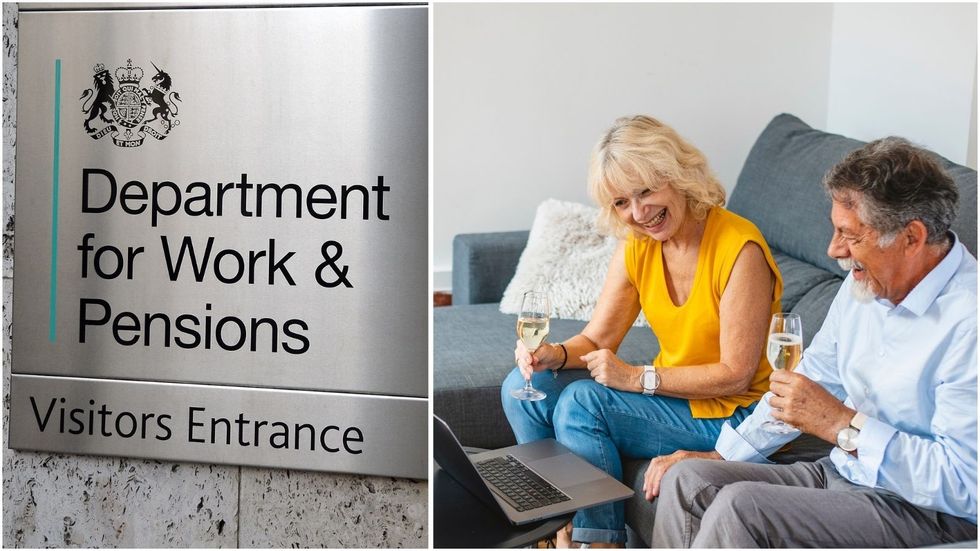 Pensioners happy DWP