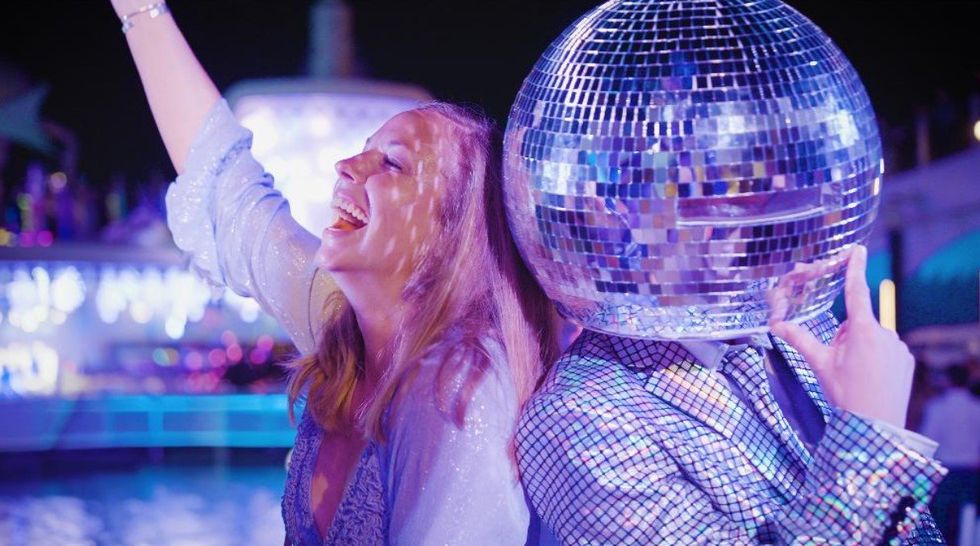 People at disco on Celebrity Xcel