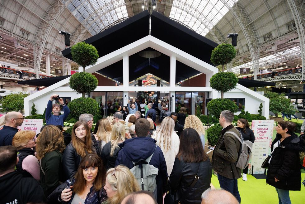 People at Ideal Home Show
