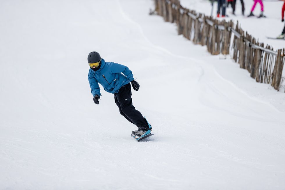 People enjoy a day of skiing at The Lecht Ski Centre at Strathdon in the Cairngorms, Scottish Highlands. A yellow warning of snow and ice has been issued for northern Scotland as the Met Office said the deadly bomb cyclone that sent temperatures plunging in the US is now causing wet and windy weather in the UK. Picture date: Friday December 30, 2022.