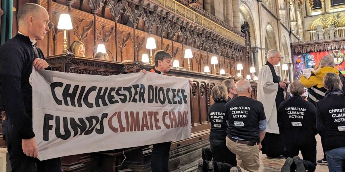 NextImg:Christian climate protesters target church as they interrupt BBC-broadcasted service with chants