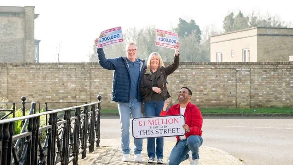 Vencedores da loteria com código postal popular