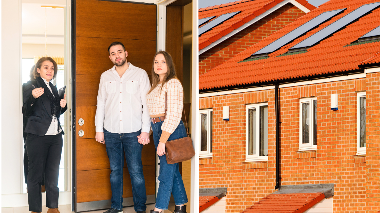 People viewing home / houses