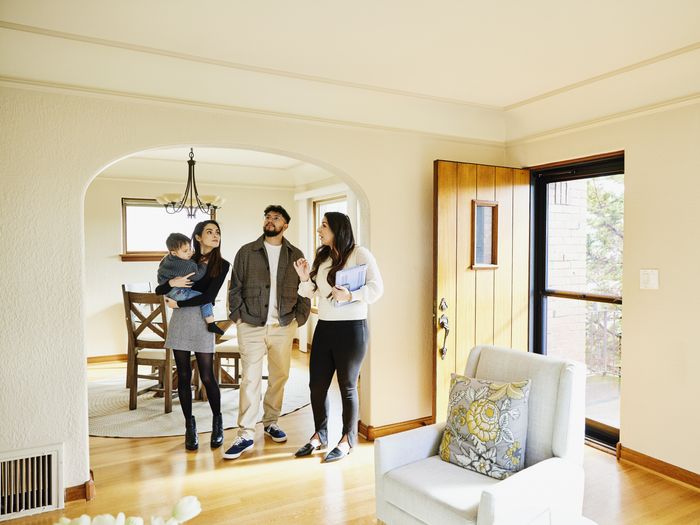 People viewing property