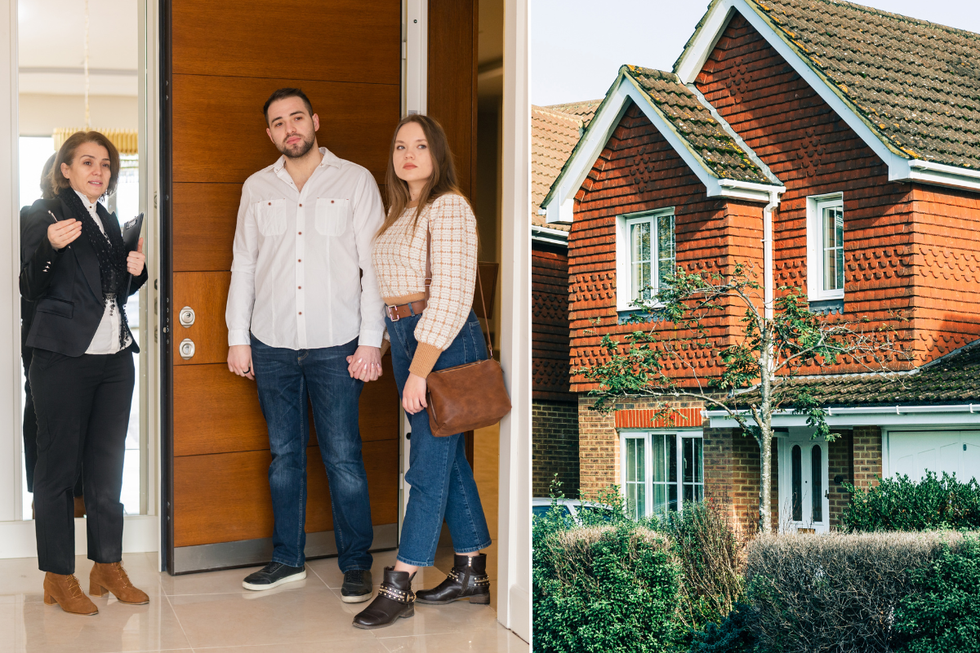 People viewing property