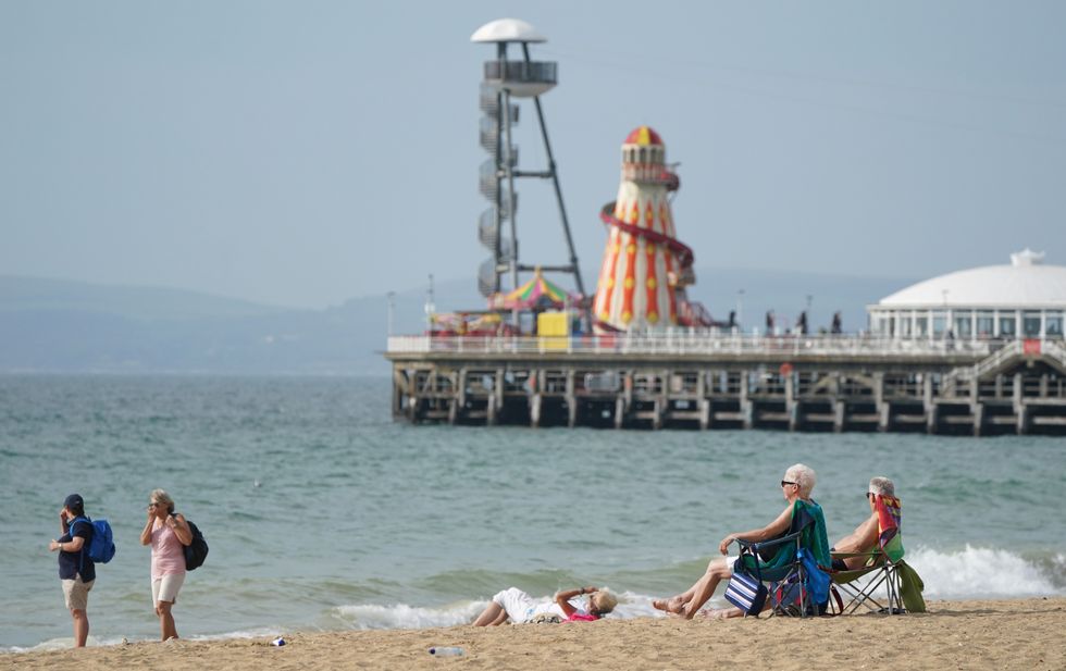 People will likely take to Britain's many coastal areas to enjoy the sun.