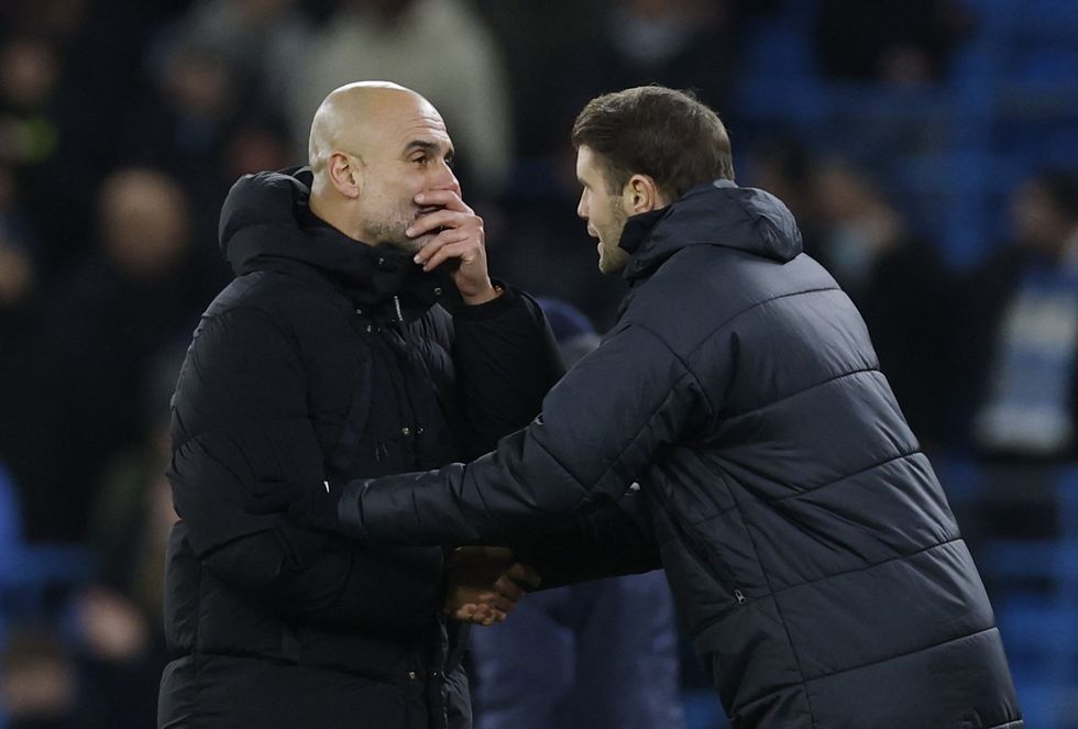 Pep Guardiola and Fabian Hurzeler exchanged furious words as City scored a penalty
