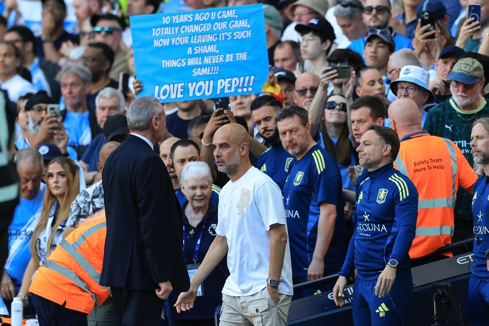 Pep Guardiola bowed out with a 2-1 loss as Aston Villa ruined Man City's party