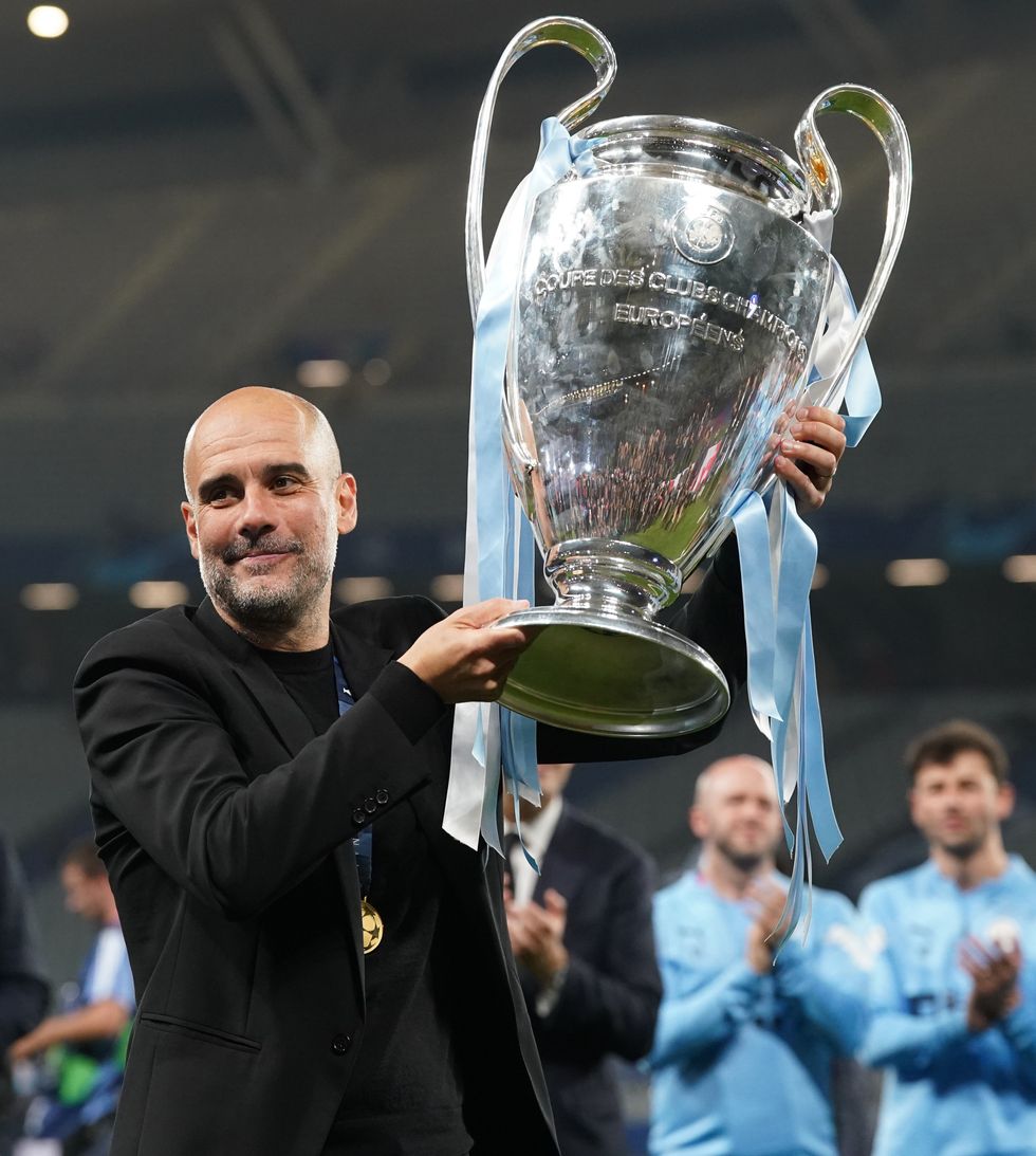 Pep Guardiola Champions League