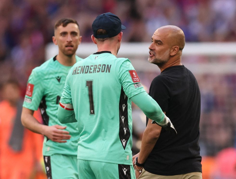 Pep Guardiola, Dean Henderson