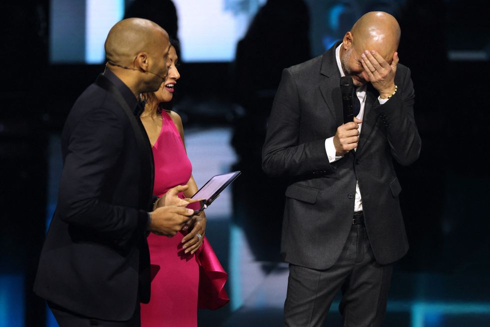 Pep Guardiola didn't appreciate Thierry Henry's question