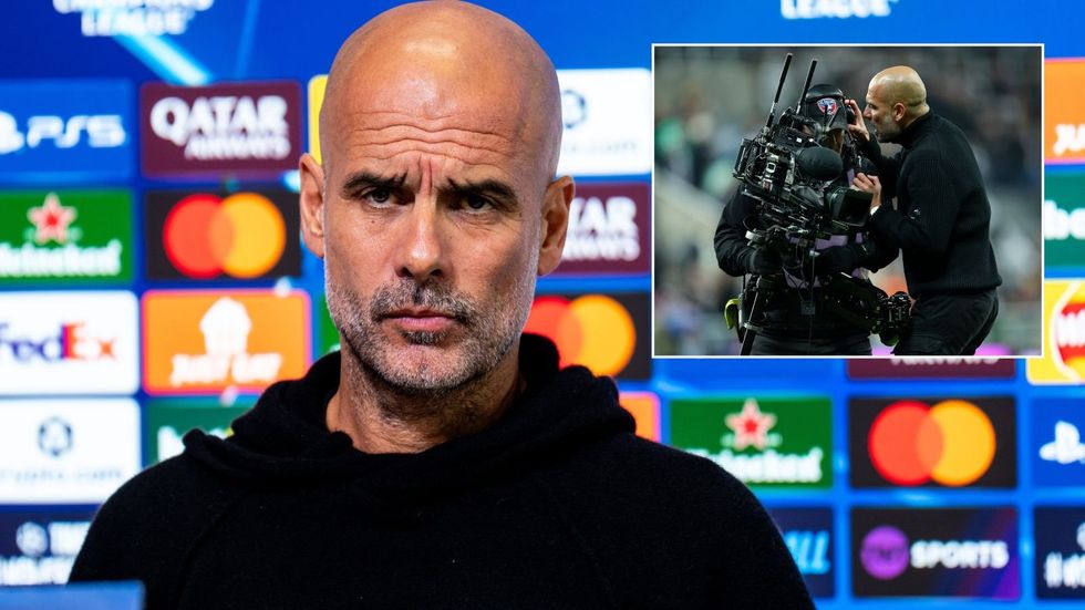 Pep Guardiola has said he felt \u201cembarrassed\u201d and \u201cashamed\u201d after watching footage of himself confronting a broadcast cameraman during Manchester City\u2019s Premier League defeat at Newcastle United, admitting that his behaviour was out of line in the angry aftermath of the loss