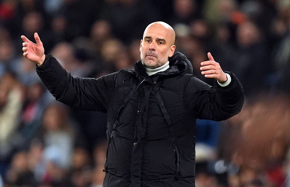 Pep Guardiola is without a win in five games